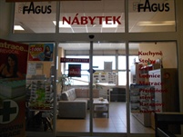 Prodejna nábytku Fagus Třebíč - interiér